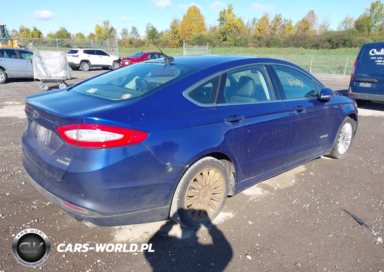 2016 Ford Fusion Hybrid Se VIN:3FA6P0LU1GR177421 - 4