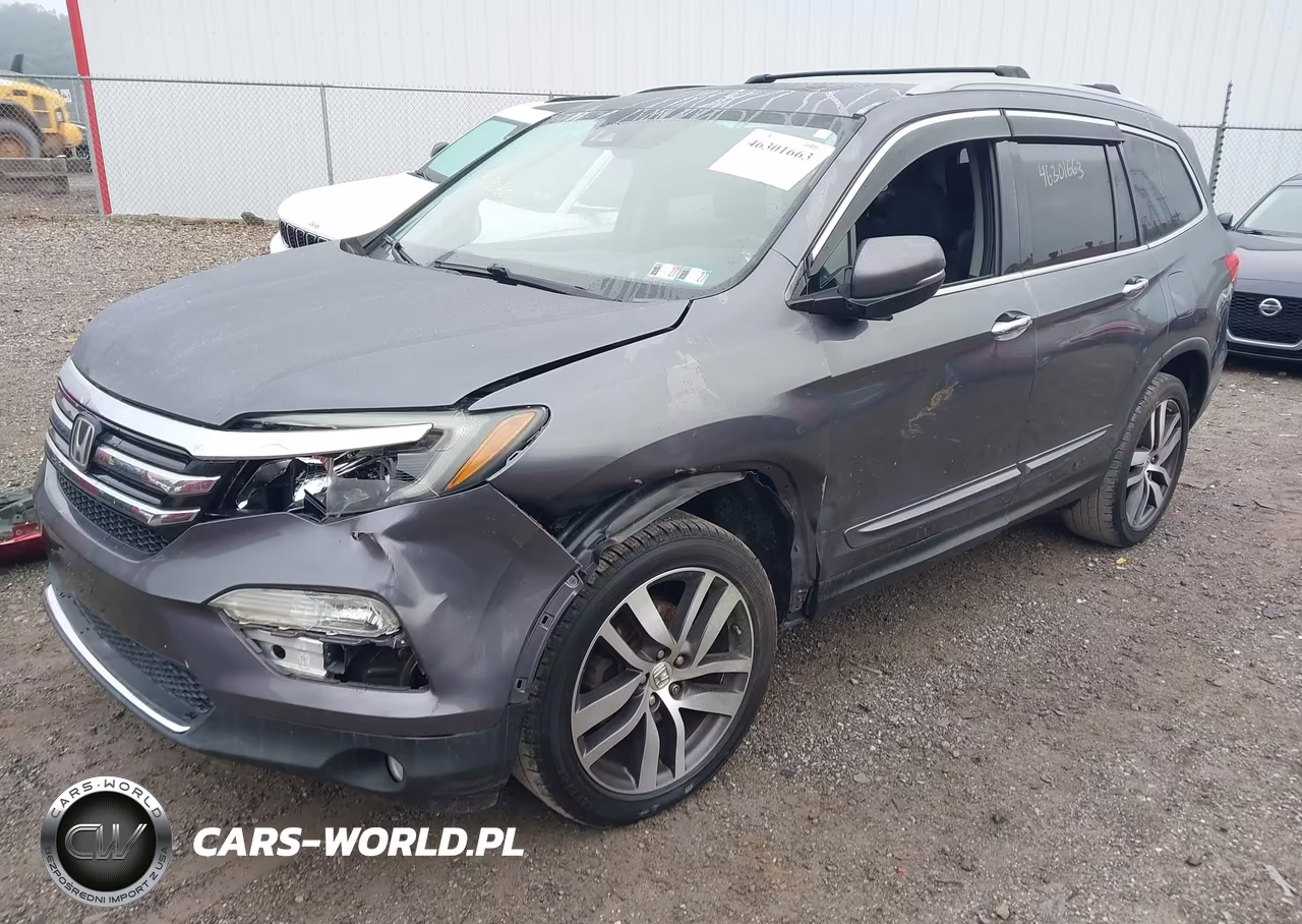 2016 Honda Pilot Elite VIN:5FNYF6H08GB062279 - 2