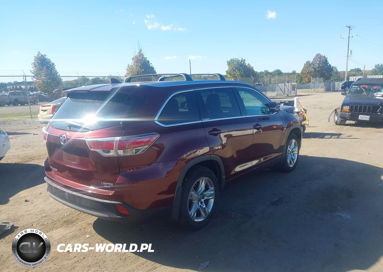 2016 Toyota Highlander Limited V6 VIN:5TDDKRFH1GS264574 - 4
