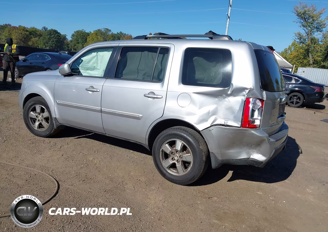 2011 Honda Pilot Ex-L VIN:5FNYF4H78BB012153 - 3