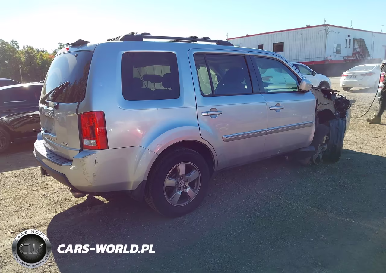 2011 Honda Pilot Ex-L VIN:5FNYF4H78BB012153 - 4