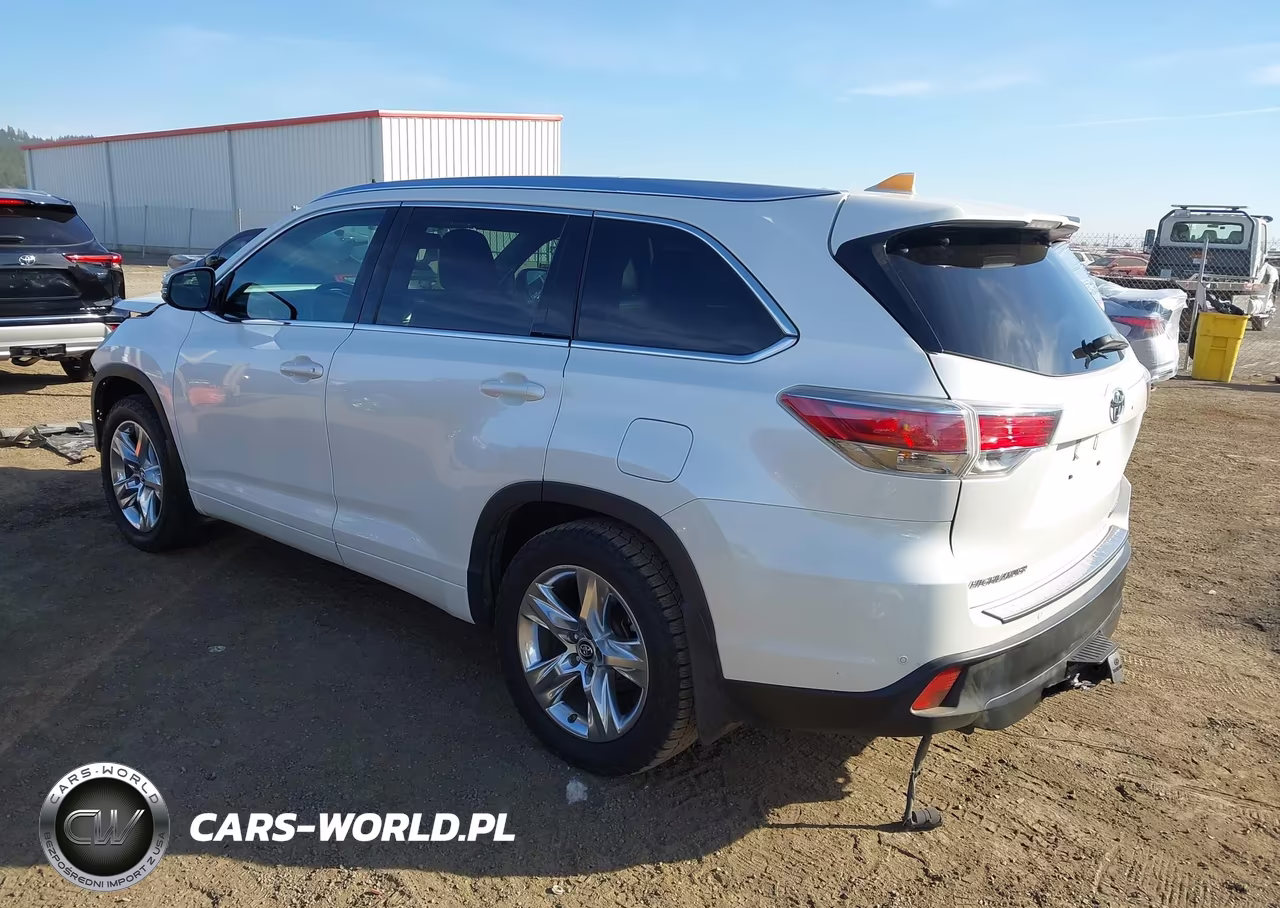 2016 Toyota Highlander Limited V6 VIN:5TDDKRFH2GS318917 - 3