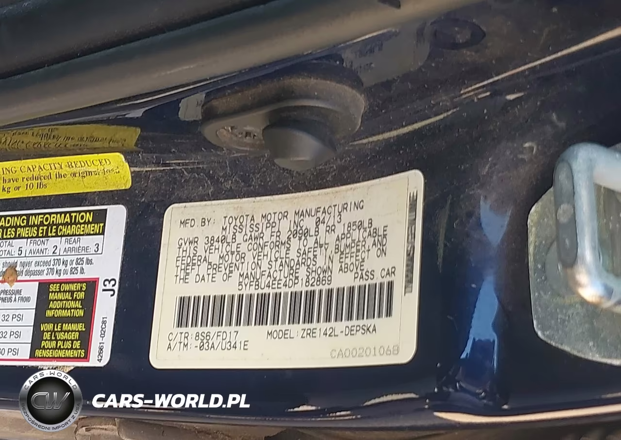 2013 Toyota Corolla S VIN:5YFBU4EE4DP182869 - 9
