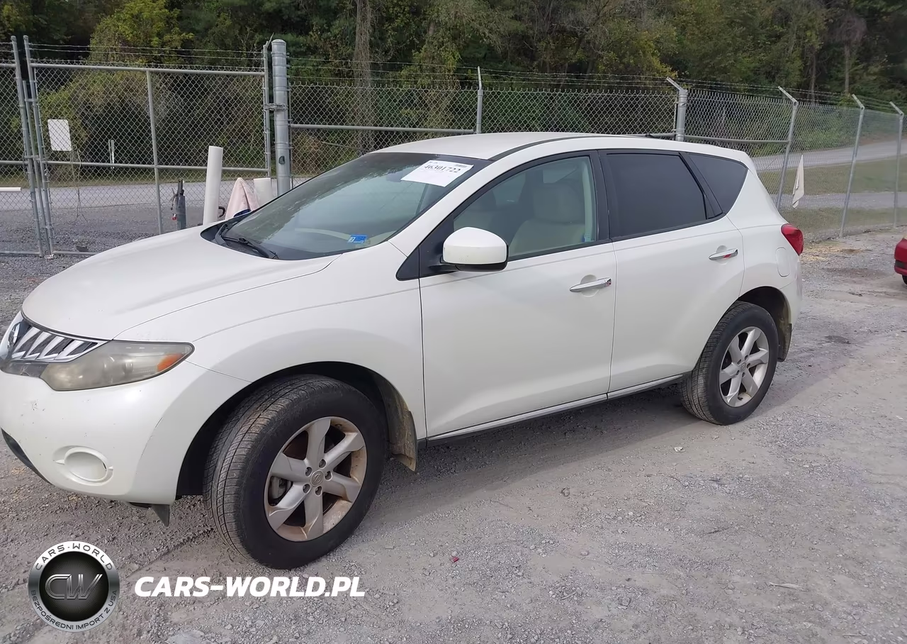 2010 Nissan Murano S VIN:JN8AZ1MW4AW109059 - 2