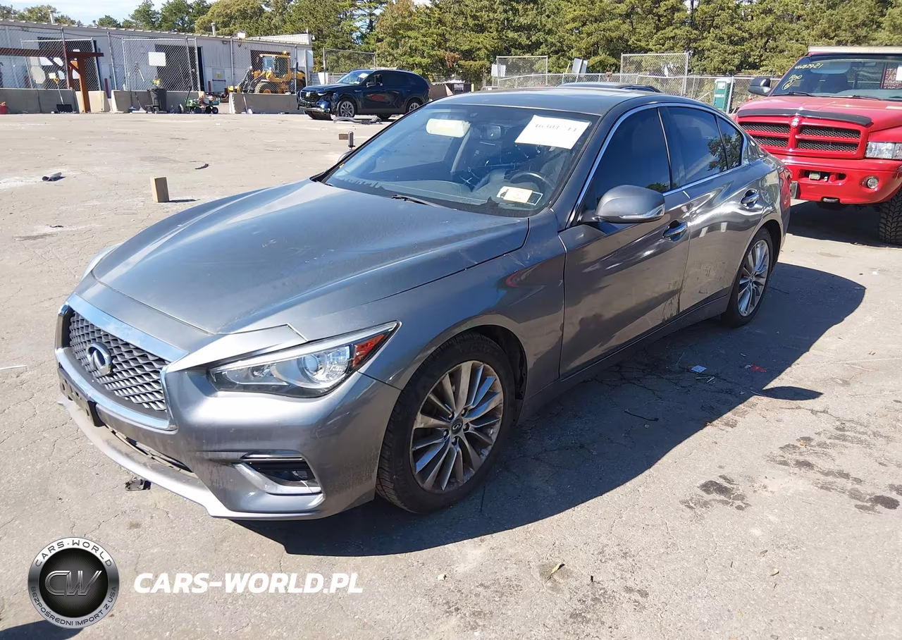 2018 Infiniti Q50 3.0T Luxe VIN:JN1EV7AR3JM441308 - 2