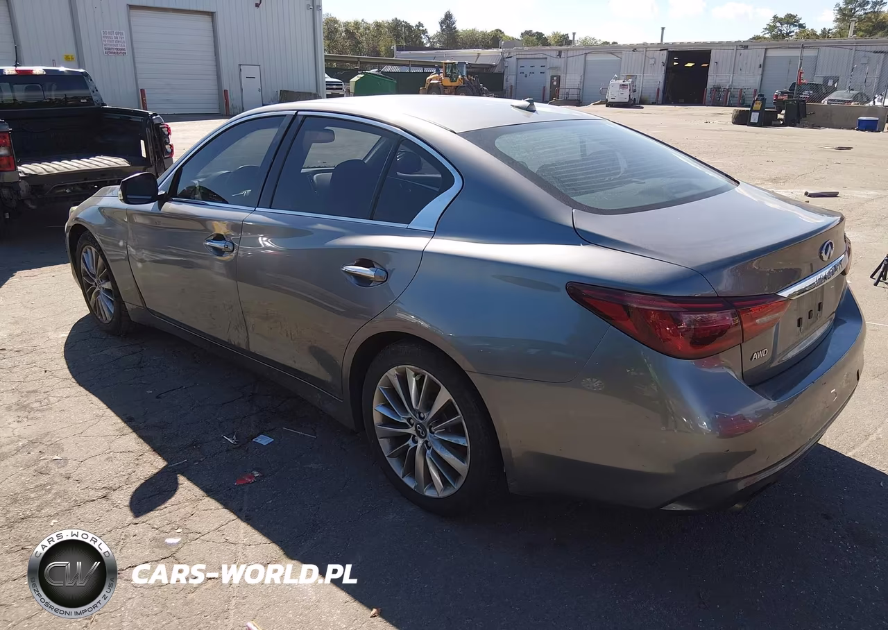 2018 Infiniti Q50 3.0T Luxe VIN:JN1EV7AR3JM441308 - 3