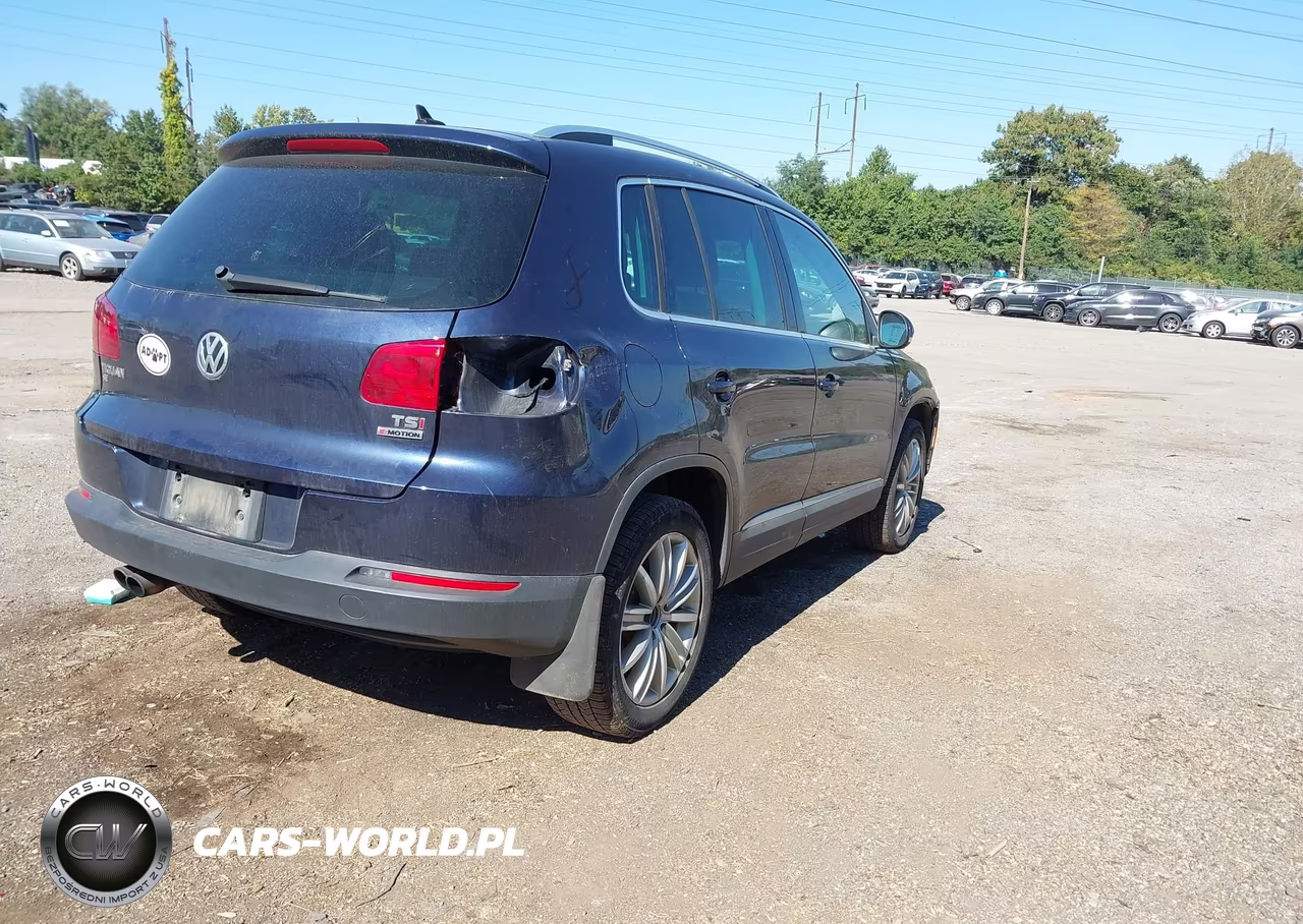 2016 Volkswagen Tiguan Se VIN:WVGBV7AX0GW578472 - 4
