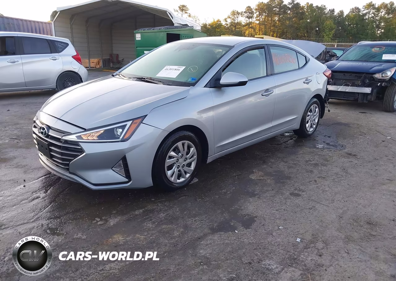 2020 Hyundai Elantra Se VIN:KMHD74LF0LU930865 - 2