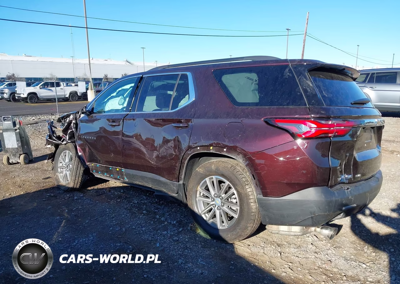 2022 Chevrolet Traverse Awd Lt Leather VIN:1GNEVHKW3NJ188982 - 3