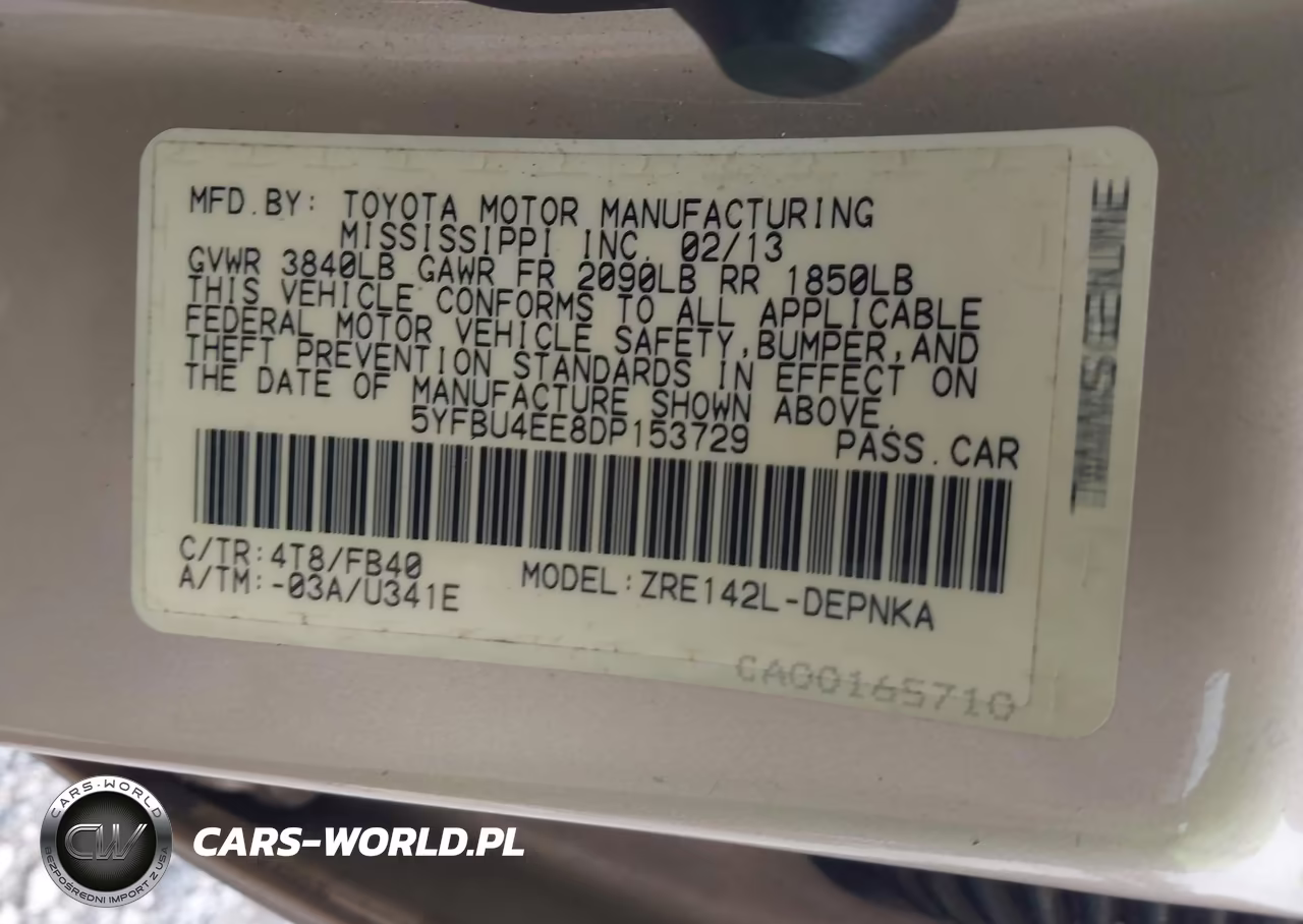 2013 Toyota Corolla Le VIN:5YFBU4EE8DP153729 - 9