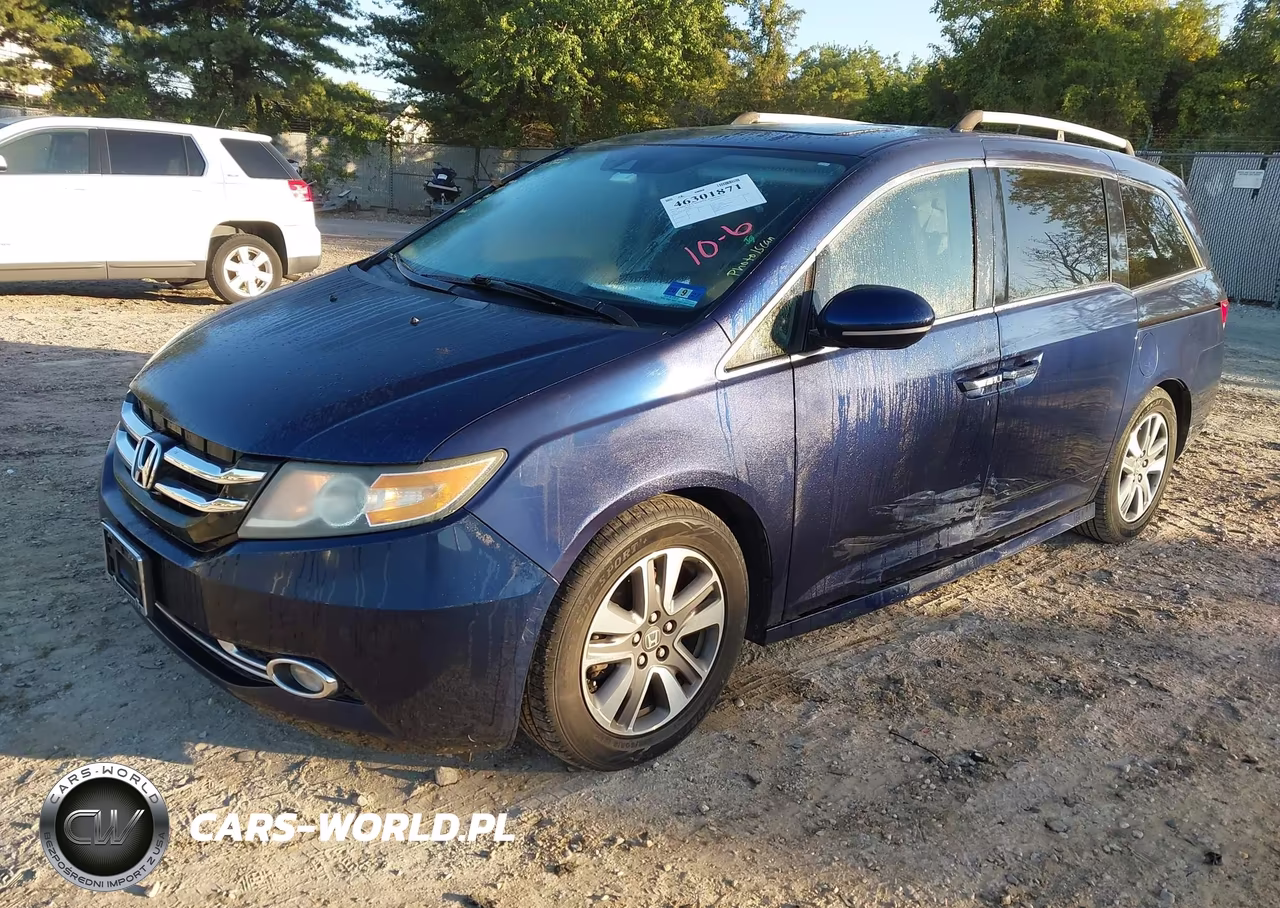 2015 Honda Odyssey Touring-Touring Elite VIN:5FNRL5H94FB013424 - 2