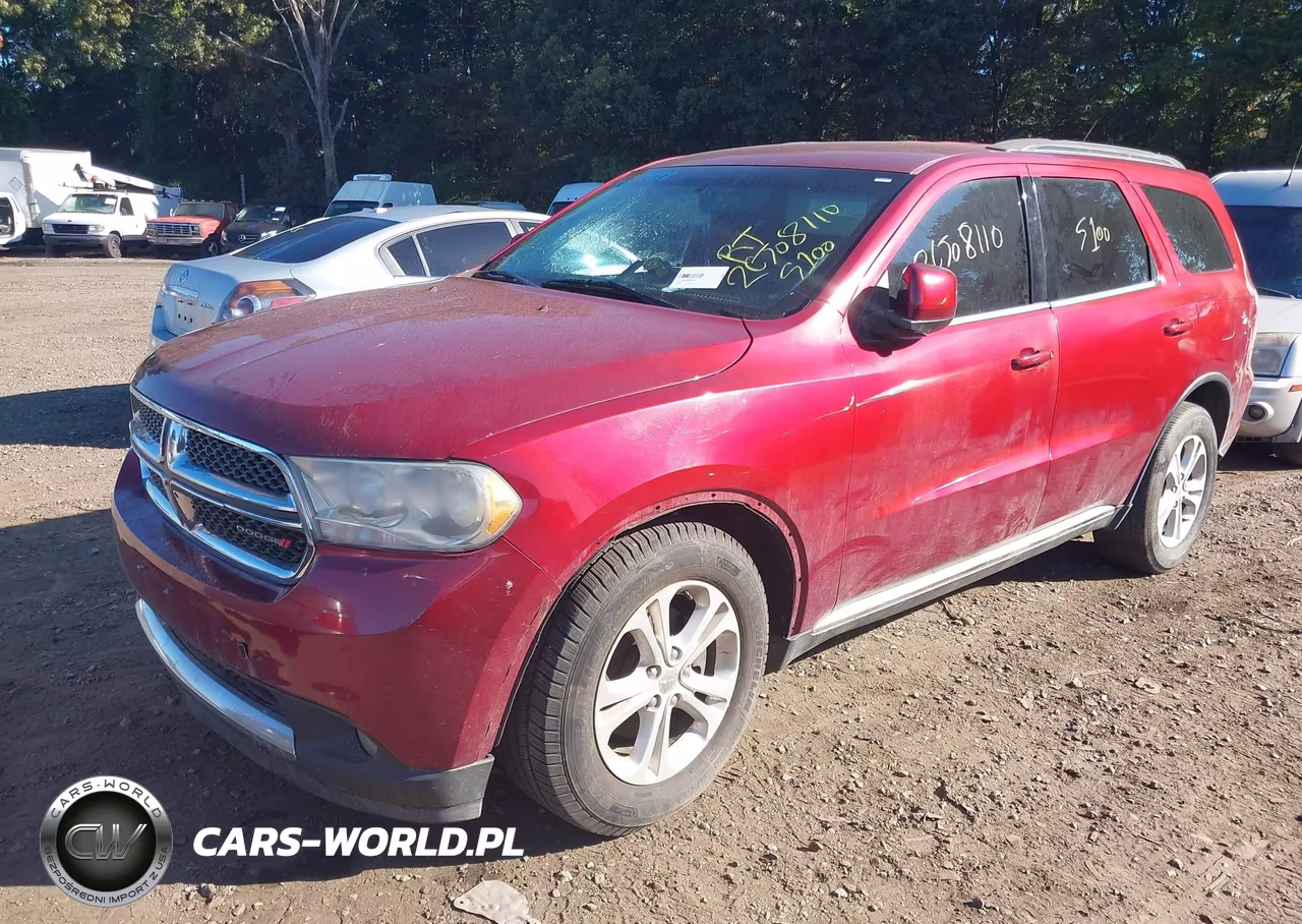 2013 Dodge Durango Sxt VIN:1C4RDJAG1DC668021 - 2