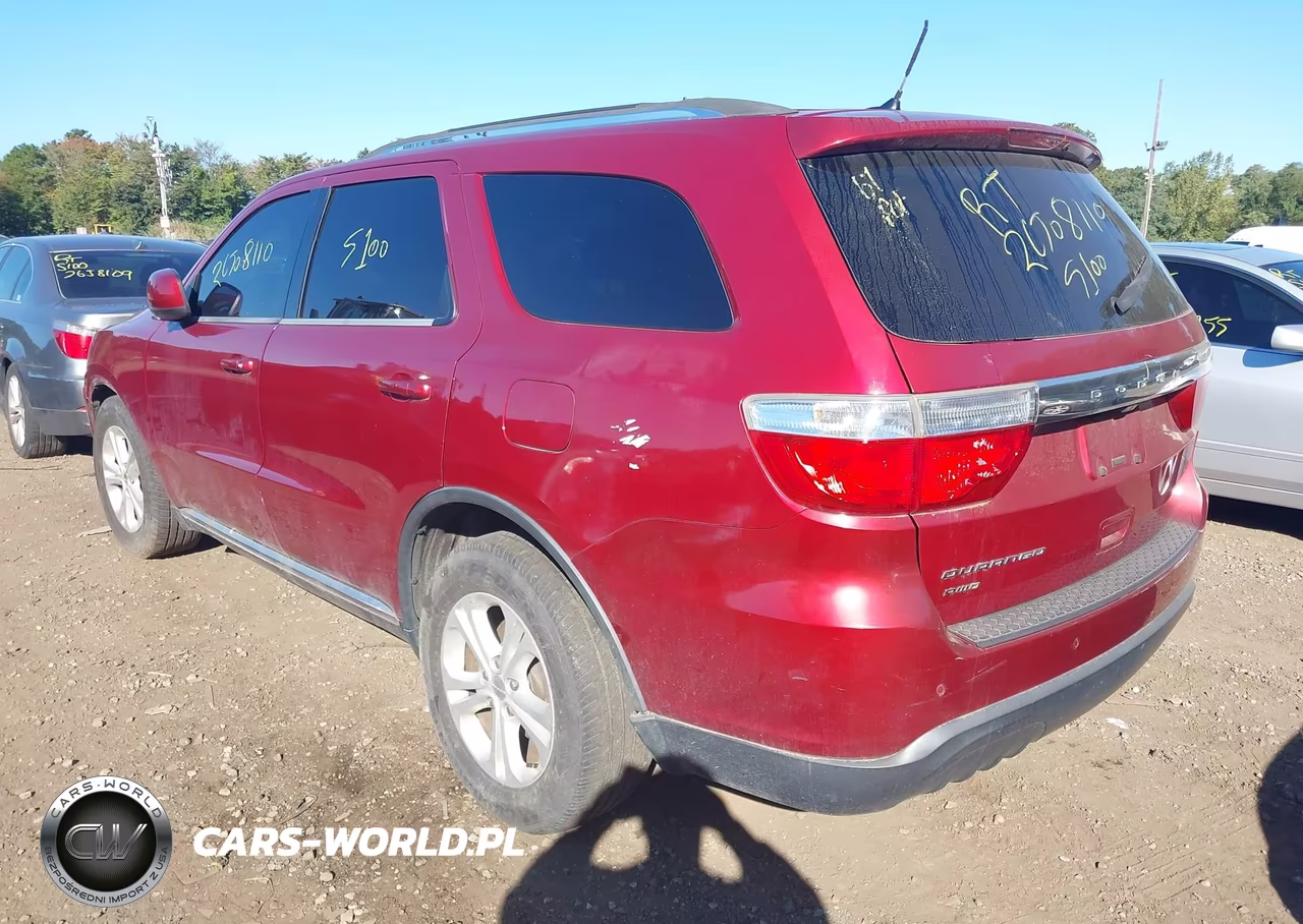 2013 Dodge Durango Sxt VIN:1C4RDJAG1DC668021 - 3