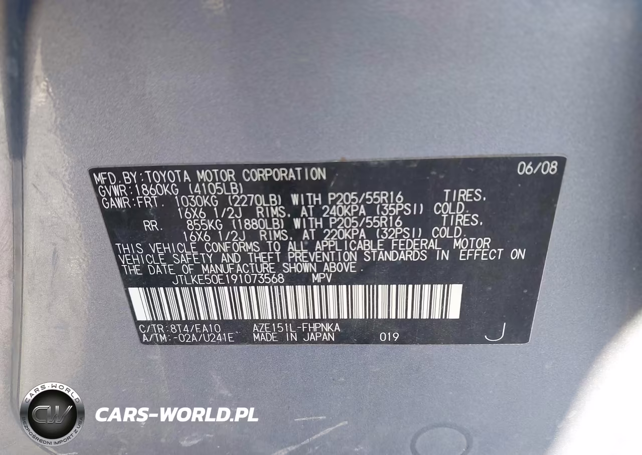 2009 Scion Xb VIN:JTLKE50E191073568 - 9