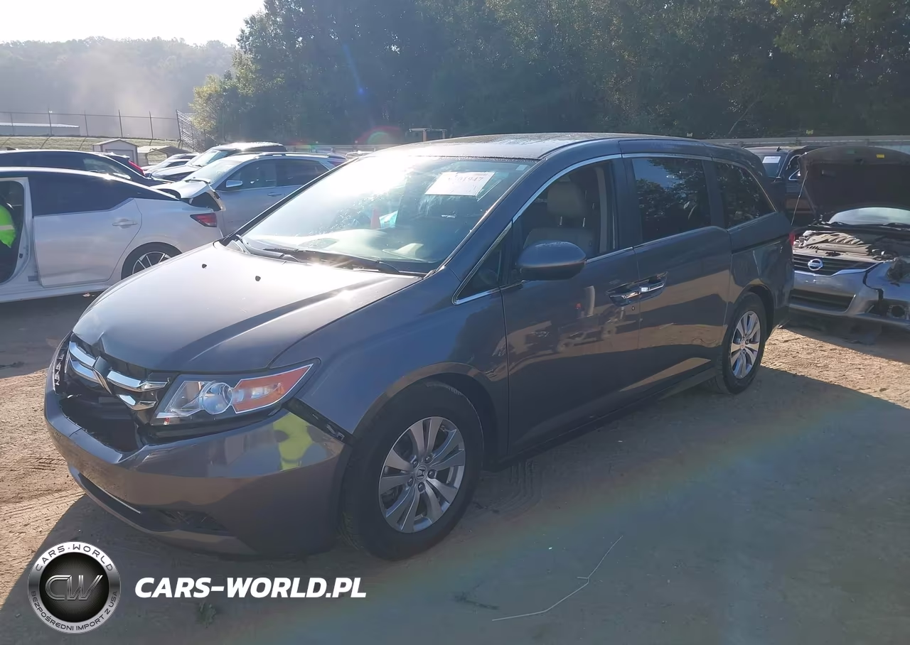 2016 Honda Odyssey Ex-L VIN:5FNRL5H65GB080301 - 2