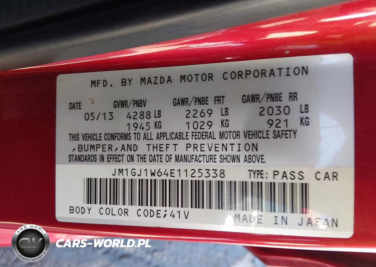 2014 Mazda Mazda6 I Grand Touring VIN:JM1GJ1W64E1125338 - 9