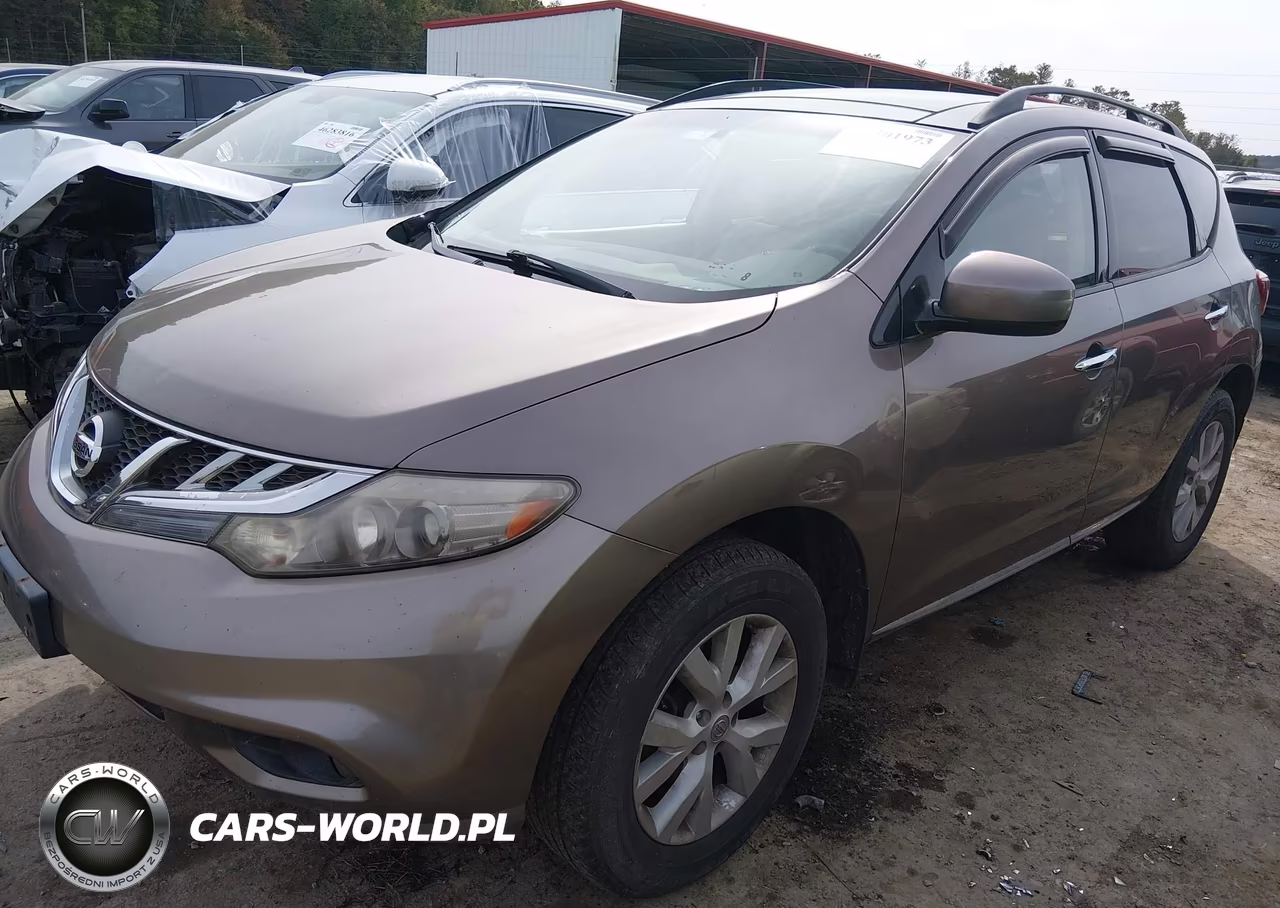 2011 Nissan Murano Sv VIN:JN8AZ1MW0BW163976 - 2