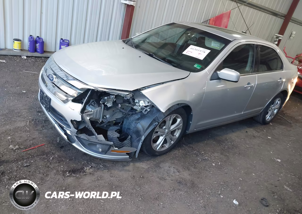 2012 Ford Fusion Se VIN:3FAHP0HA9CR105240 - 2