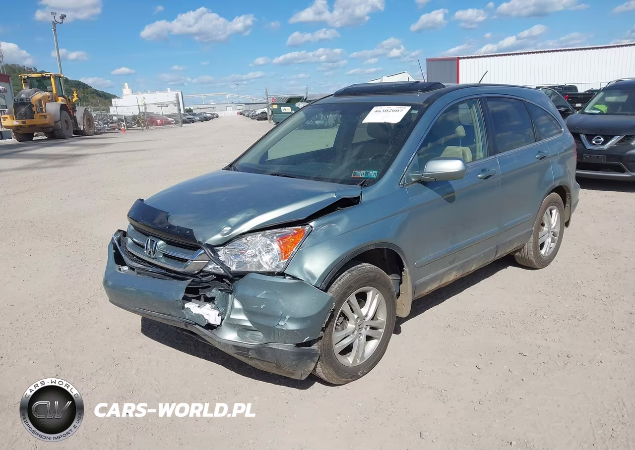 2010 Honda Cr-V Ex-L VIN:JHLRE4H71AC009925 - 2
