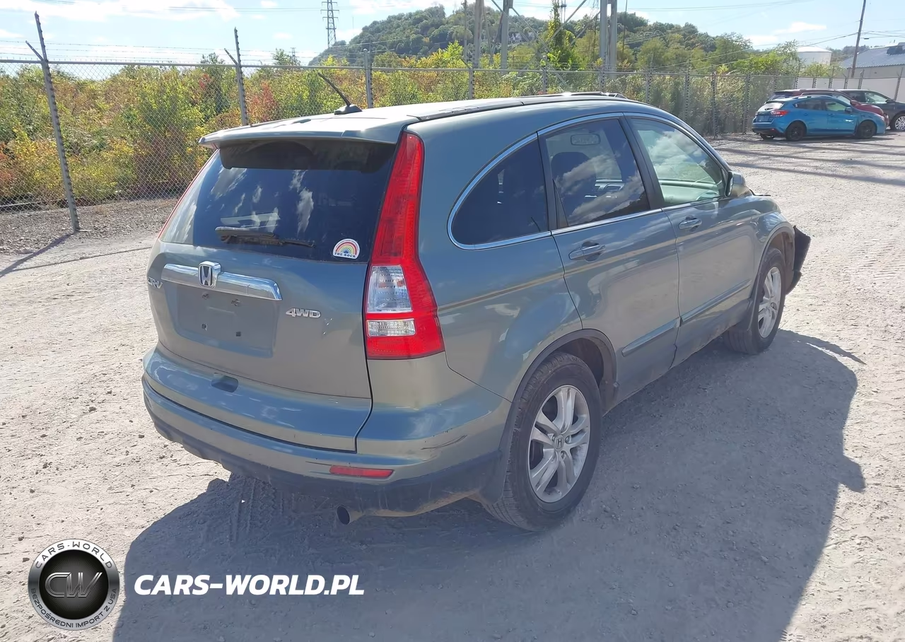 2010 Honda Cr-V Ex-L VIN:JHLRE4H71AC009925 - 4