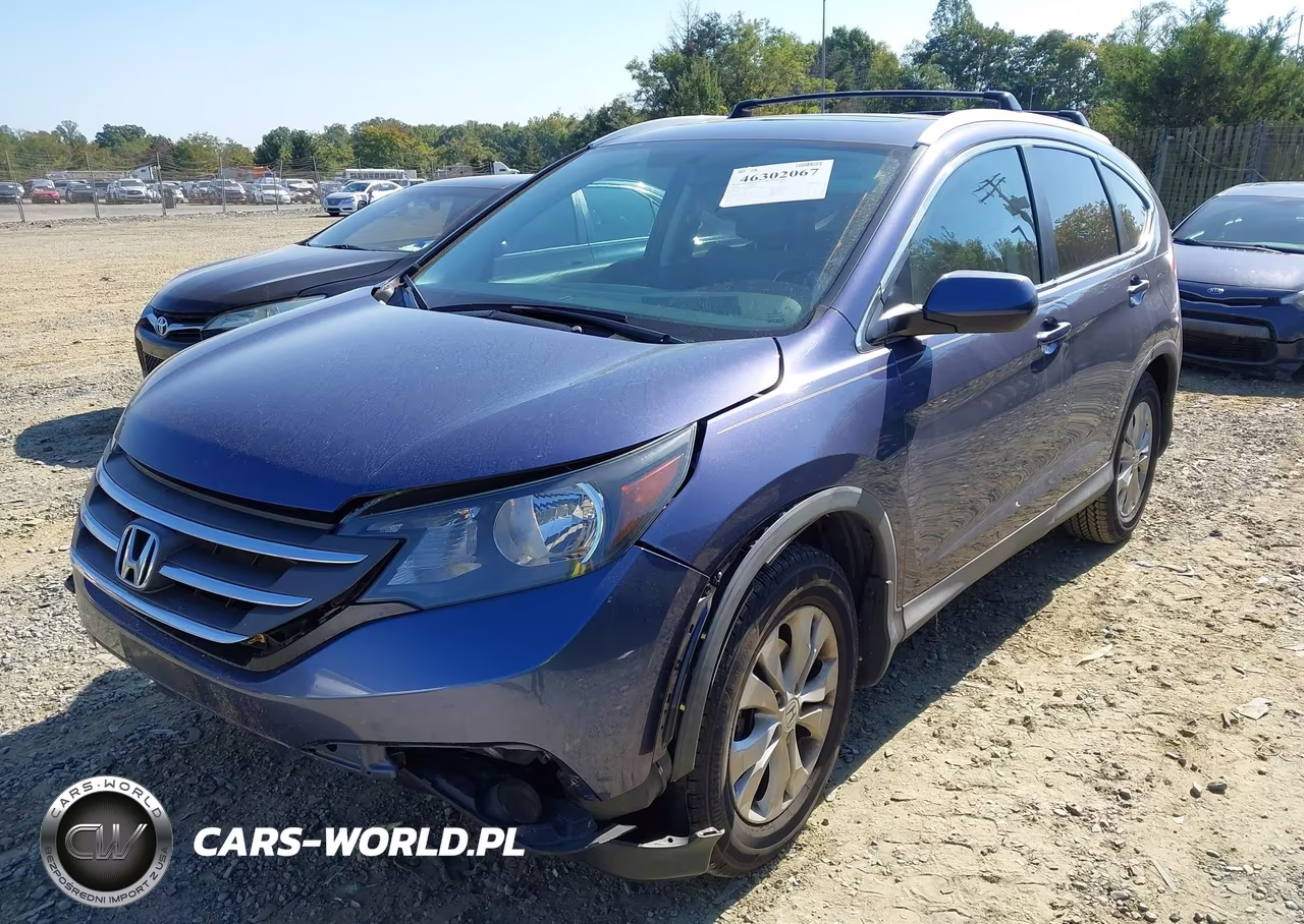 2014 Honda Cr-V Ex-L VIN:2HKRM4H73EH646504 - 2