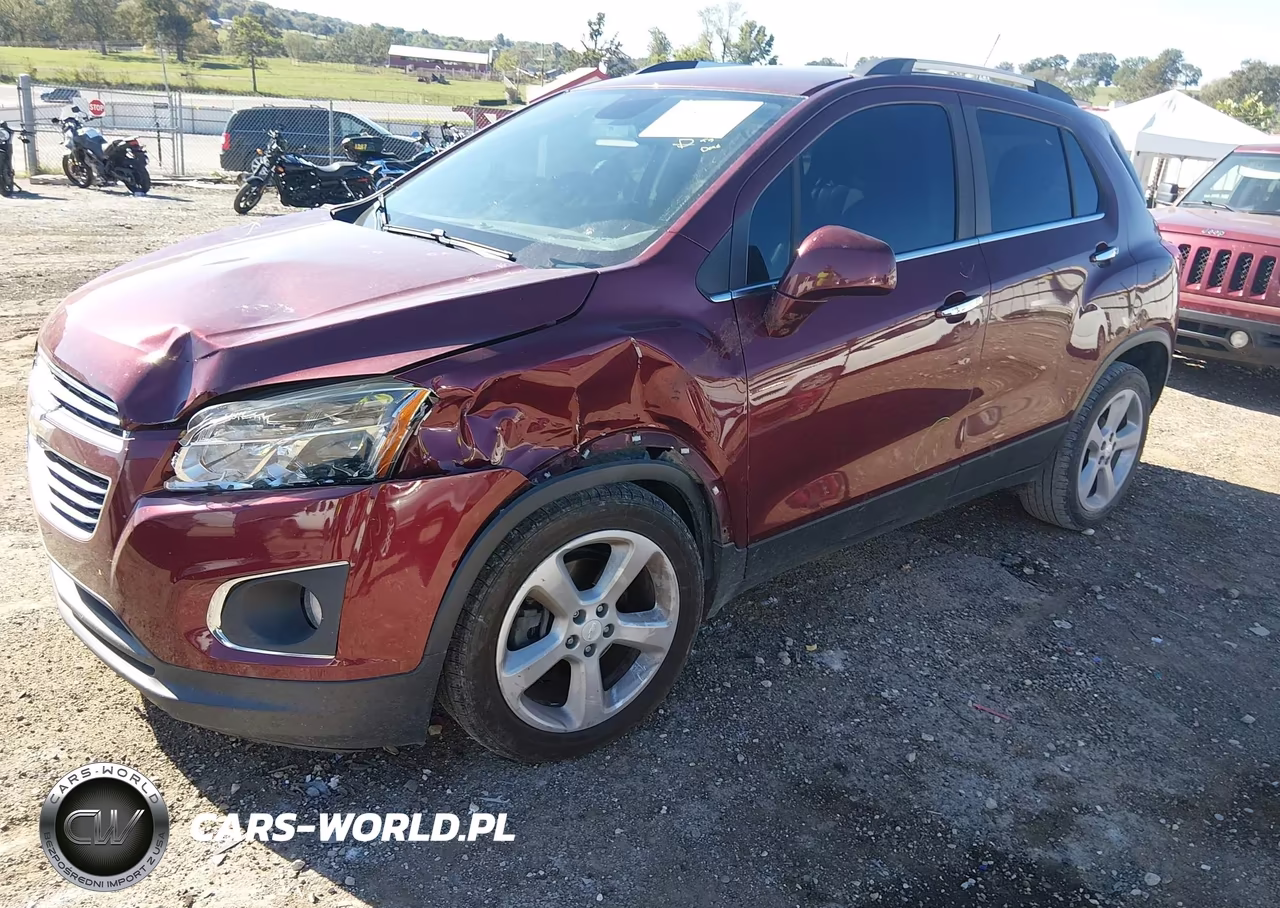 2016 Chevrolet Trax Ltz VIN:3GNCJMSB7GL264627 - 2