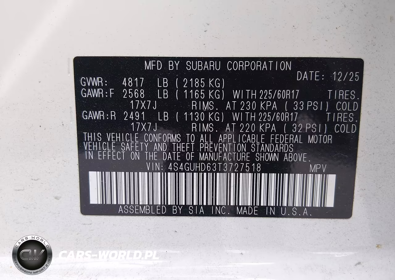 2026 Subaru Crosstrek Premium VIN:4S4GUHD63T3727518 - 9