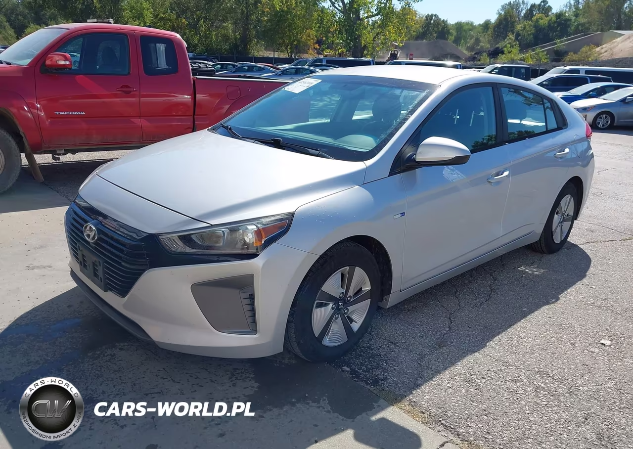 2019 Hyundai Ioniq Hybrid Blue VIN:KMHC65LC1KU156408 - 2
