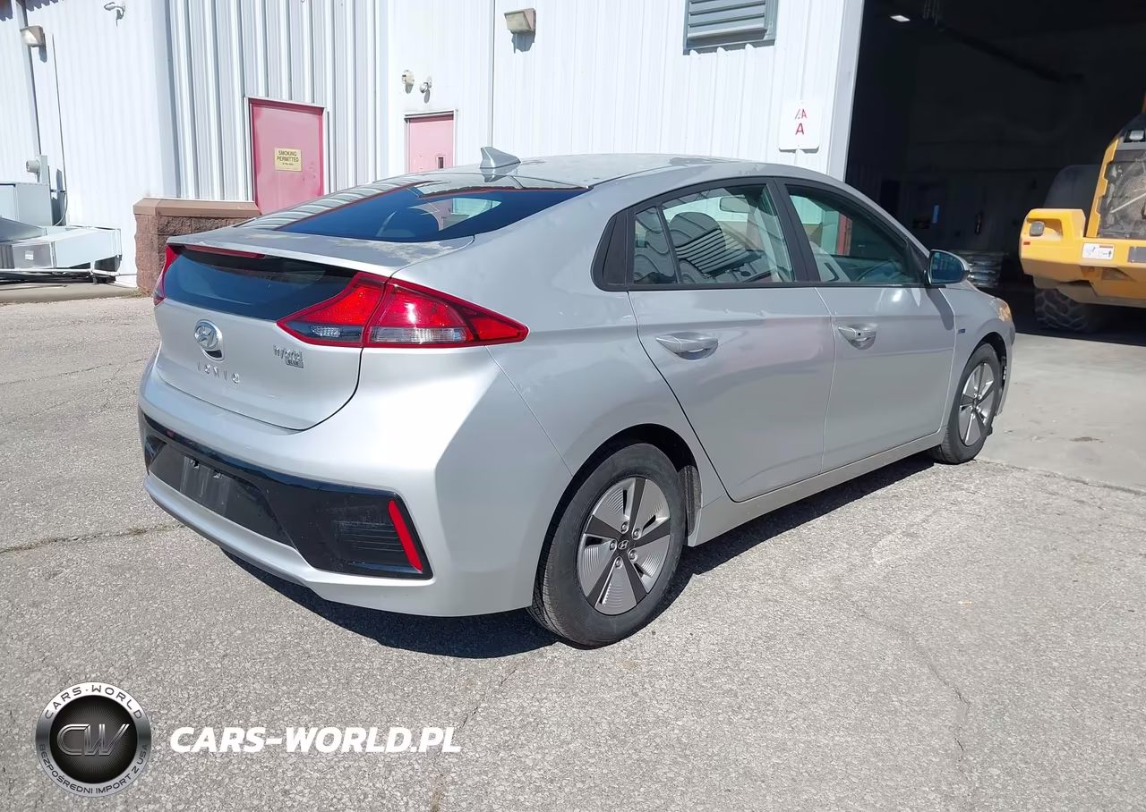 2019 Hyundai Ioniq Hybrid Blue VIN:KMHC65LC1KU156408 - 4