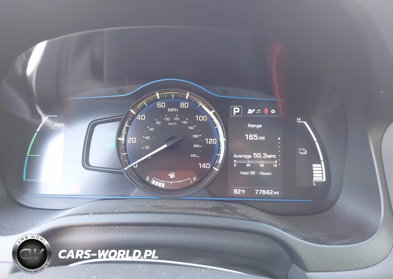 2019 Hyundai Ioniq Hybrid Blue VIN:KMHC65LC1KU156408 - 7