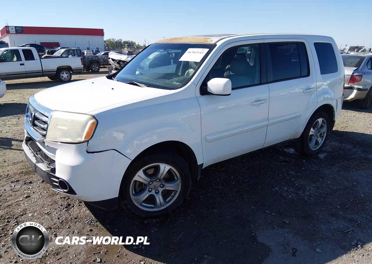 2013 Honda Pilot Ex-L VIN:5FNYF3H69DB009430 - 2