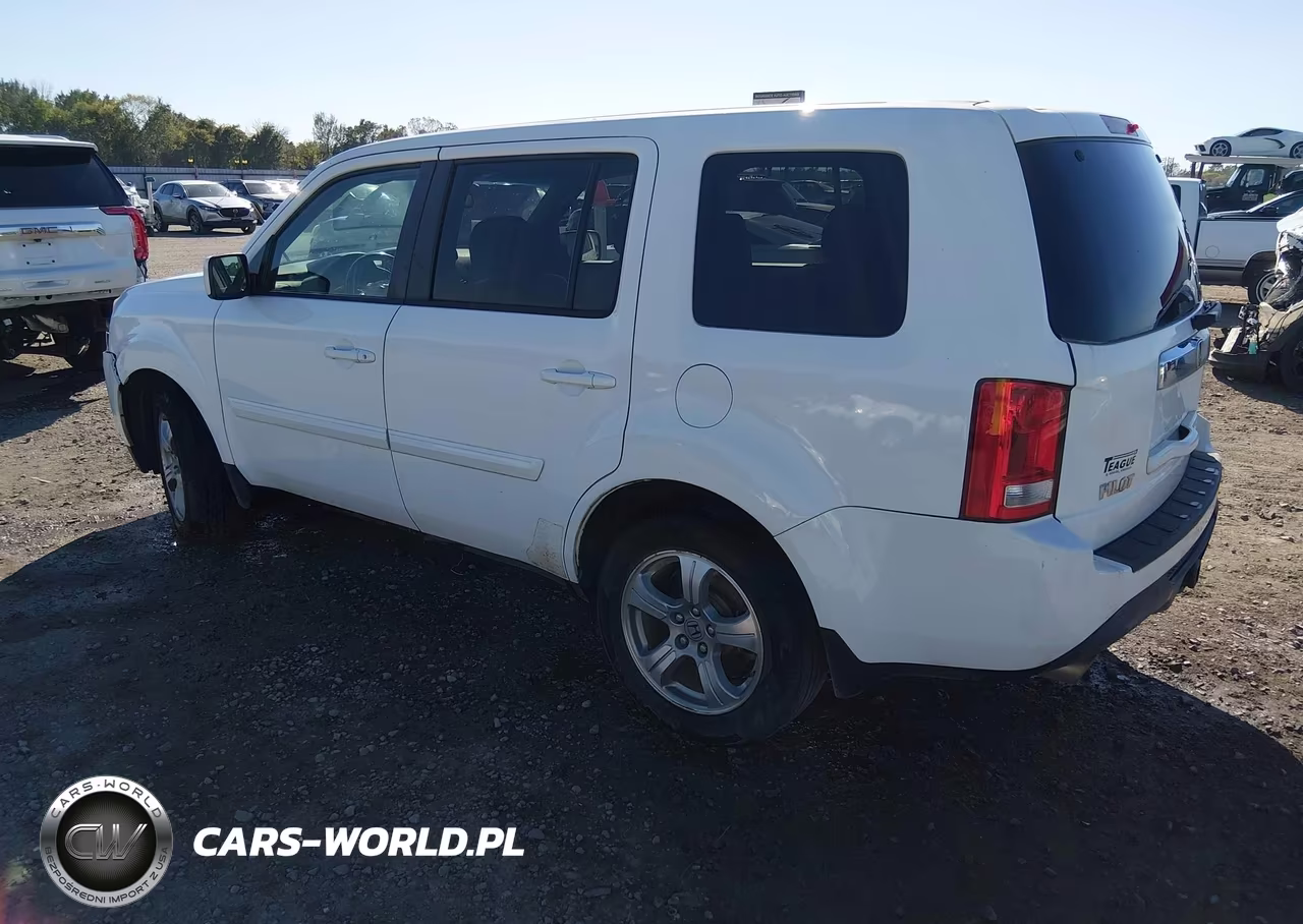 2013 Honda Pilot Ex-L VIN:5FNYF3H69DB009430 - 3