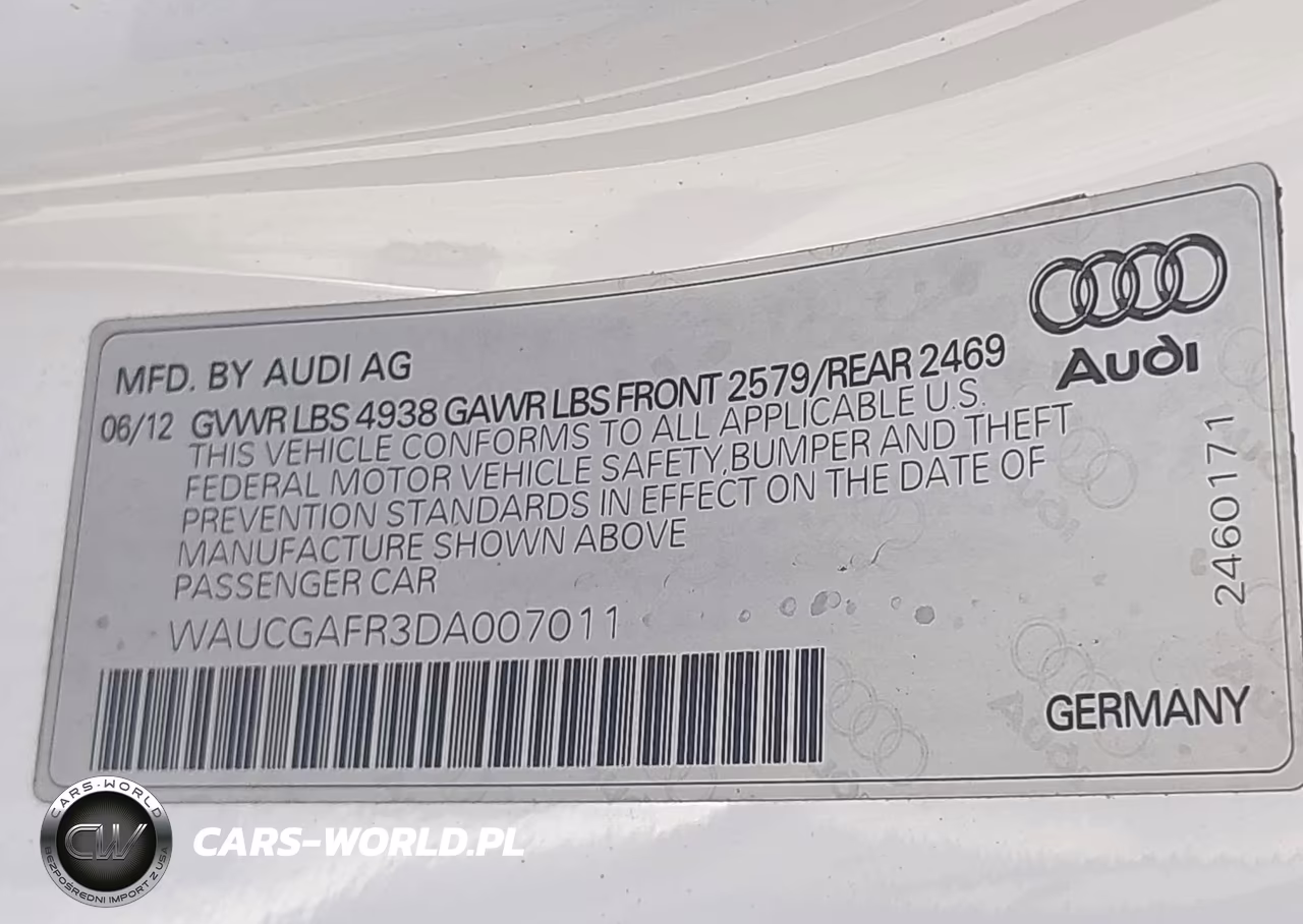 2013 Audi S5 3.0T Premium Plus VIN:WAUCGAFR3DA007011 - 9