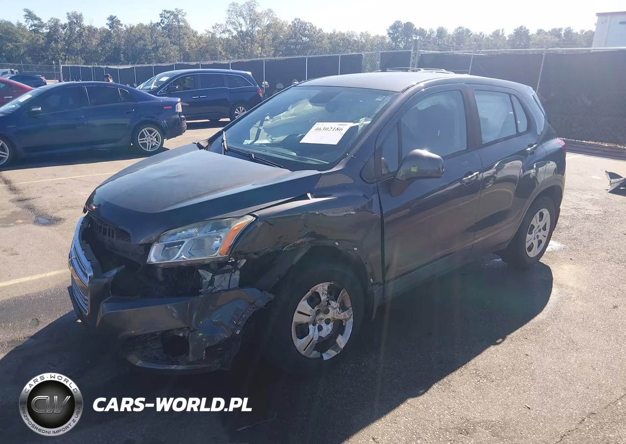 2016 Chevrolet Trax 1Ls VIN:3GNCJKSB2GL275541 - 2