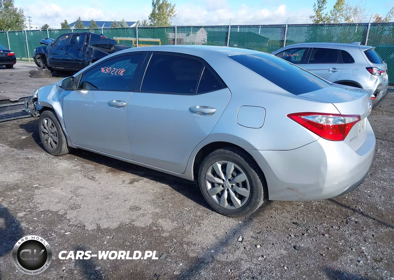 2016 Toyota Corolla Le VIN:2T1BURHE8GC686645 - 3