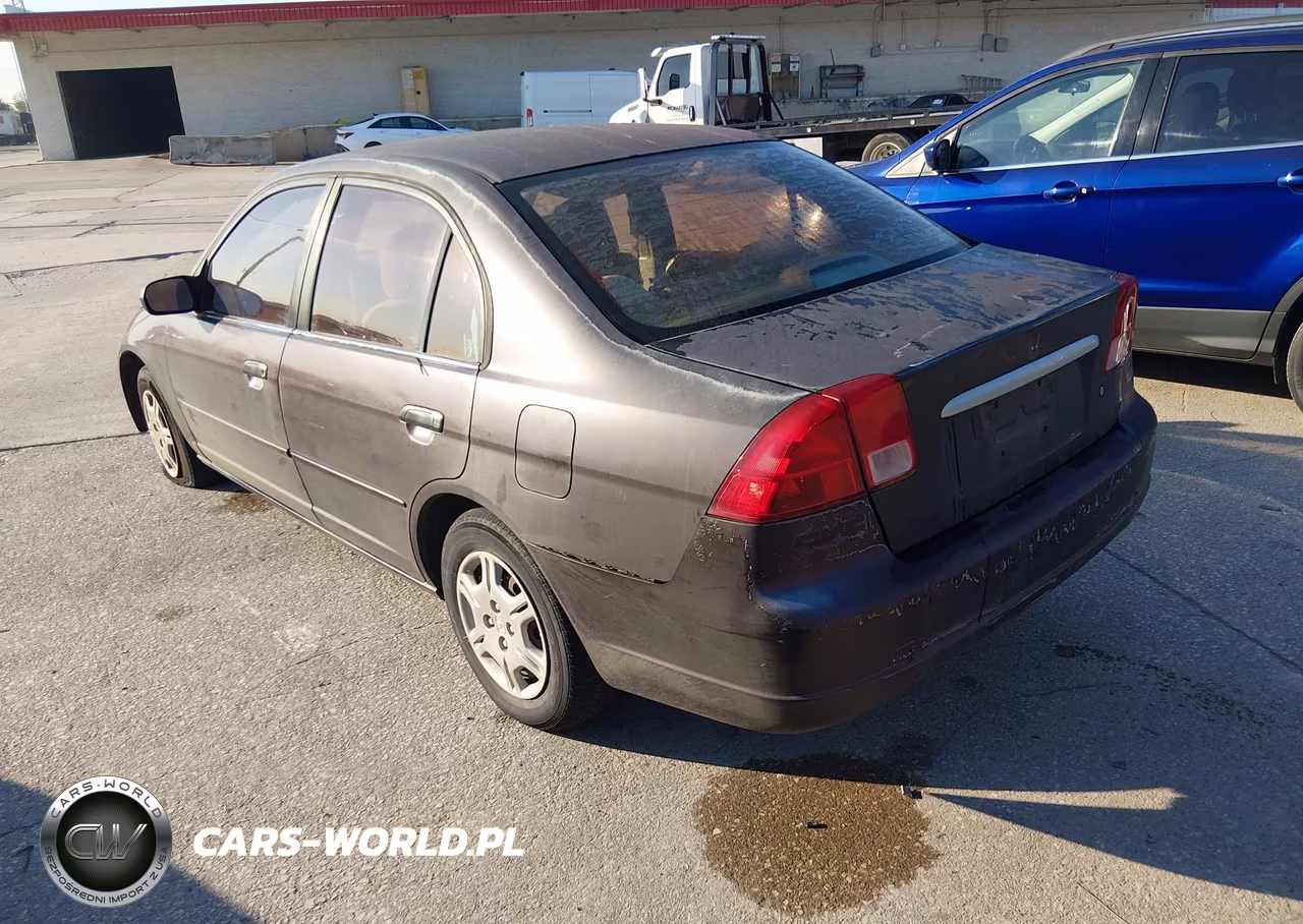 2001 Honda Civic Lx VIN:2HGES16531H590749 - 3