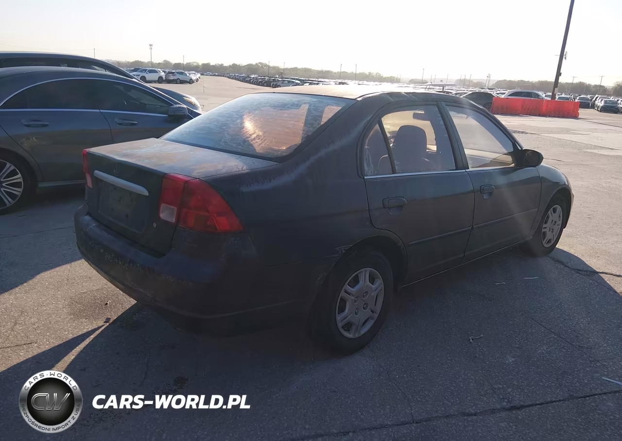 2001 Honda Civic Lx VIN:2HGES16531H590749 - 4