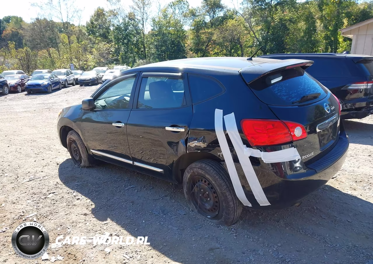 2011 Nissan Rogue S VIN:JN8AS5MV9BW277865 - 3