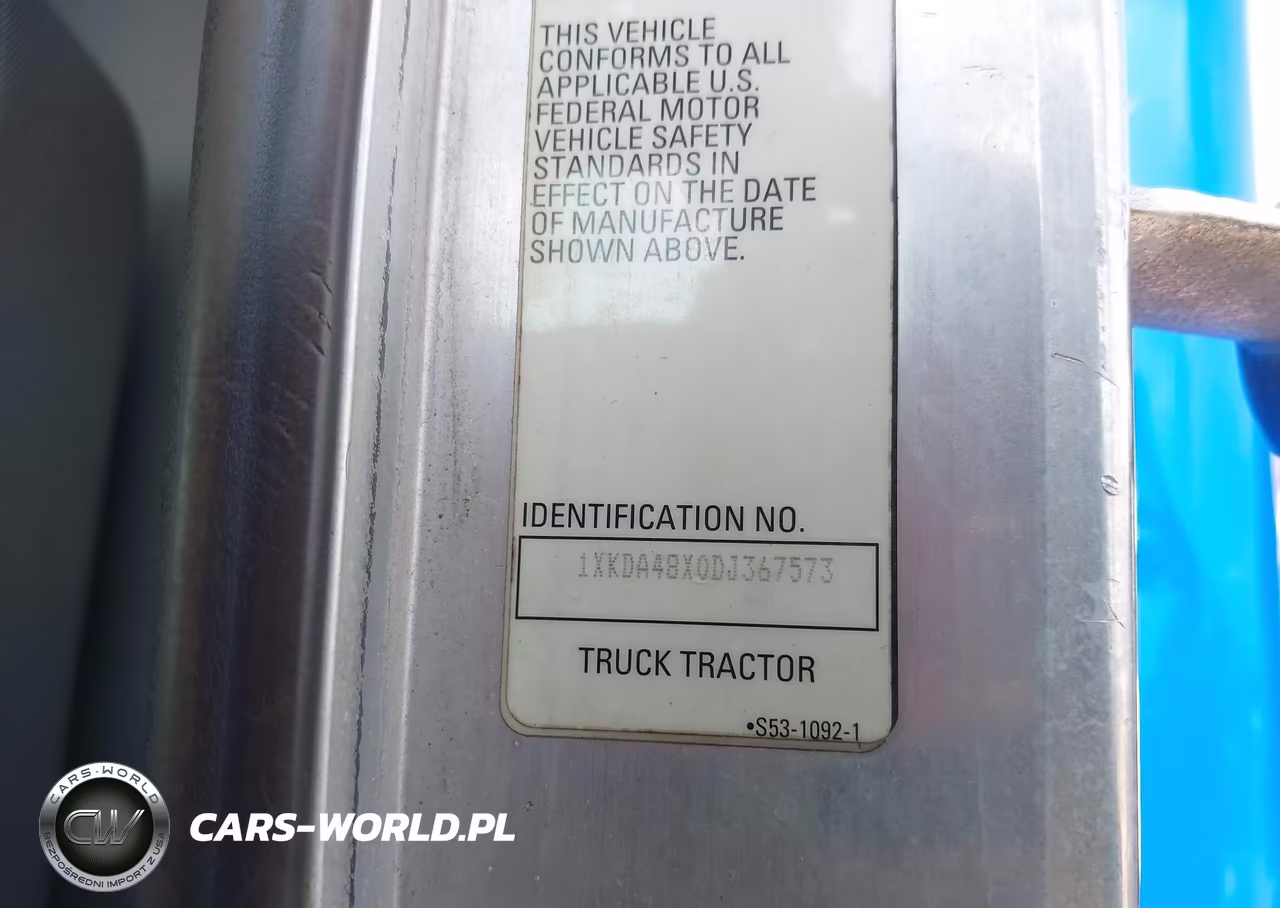 2013 Kenworth Construction T800 VIN:1XKDA48X0DJ367573 - 8
