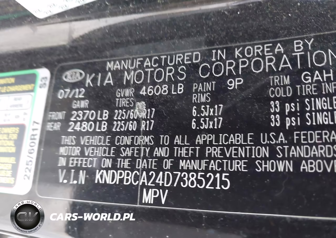 2013 Kia Sportage Lx VIN:KNDPBCA24D7385215 - 9