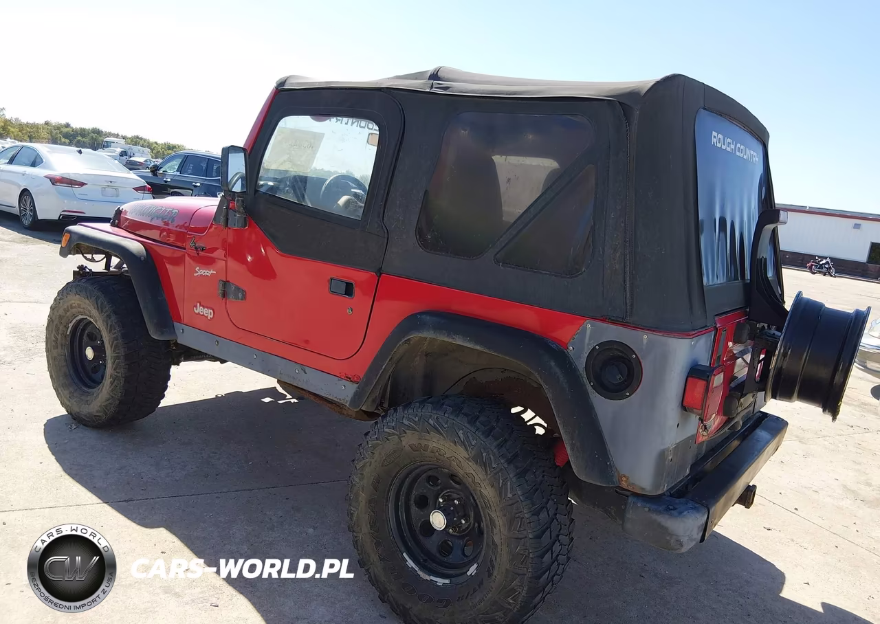 2000 Jeep Wrangler Sport VIN:1J4FA49S4YP713824 - 3