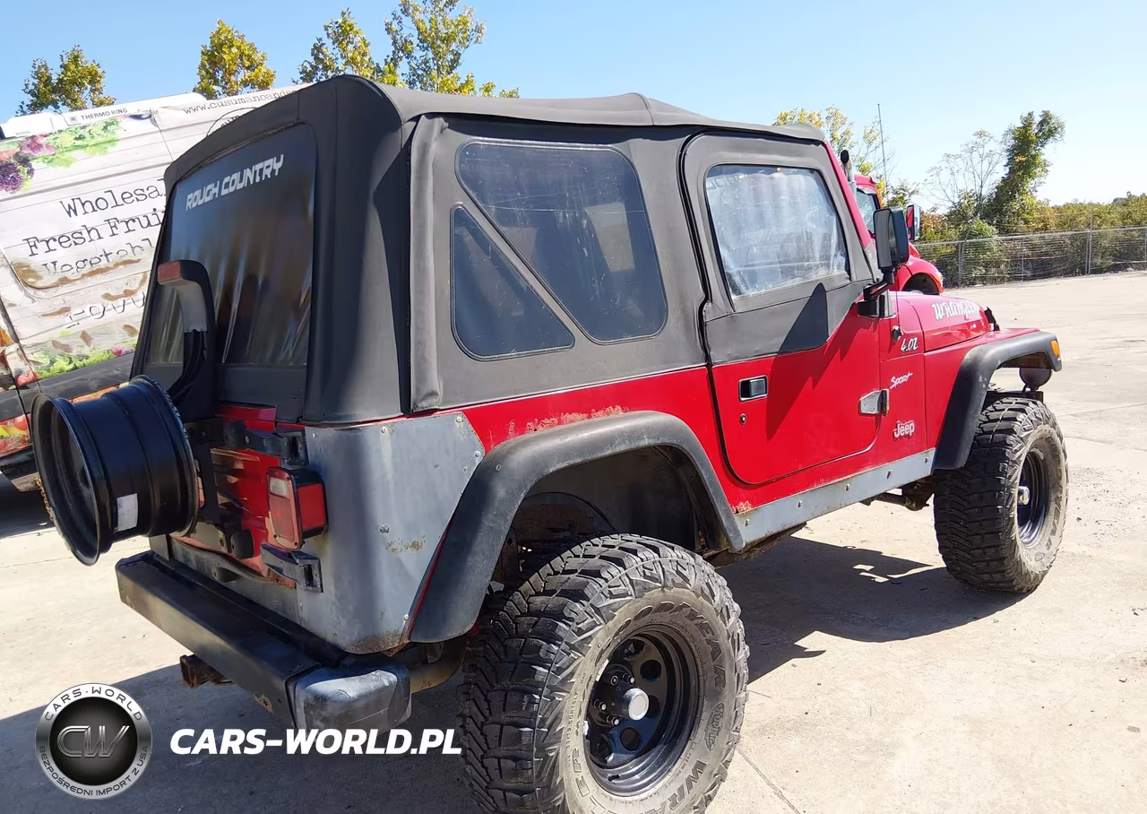 2000 Jeep Wrangler Sport VIN:1J4FA49S4YP713824 - 4