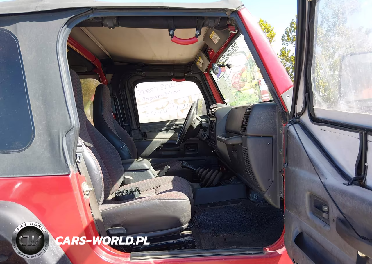 2000 Jeep Wrangler Sport VIN:1J4FA49S4YP713824 - 5