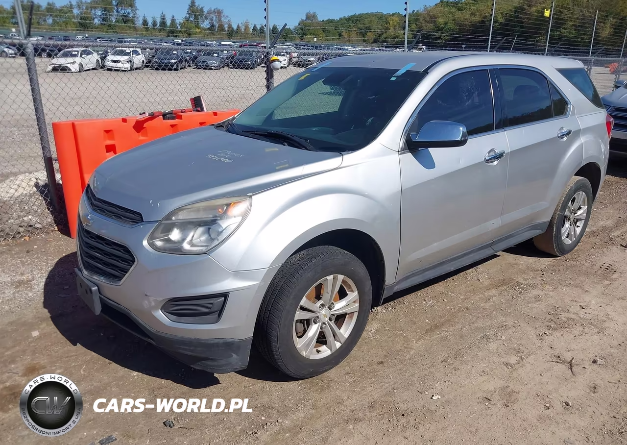 2016 Chevrolet Equinox Ls VIN:2GNALBEK7G1117405 - 2