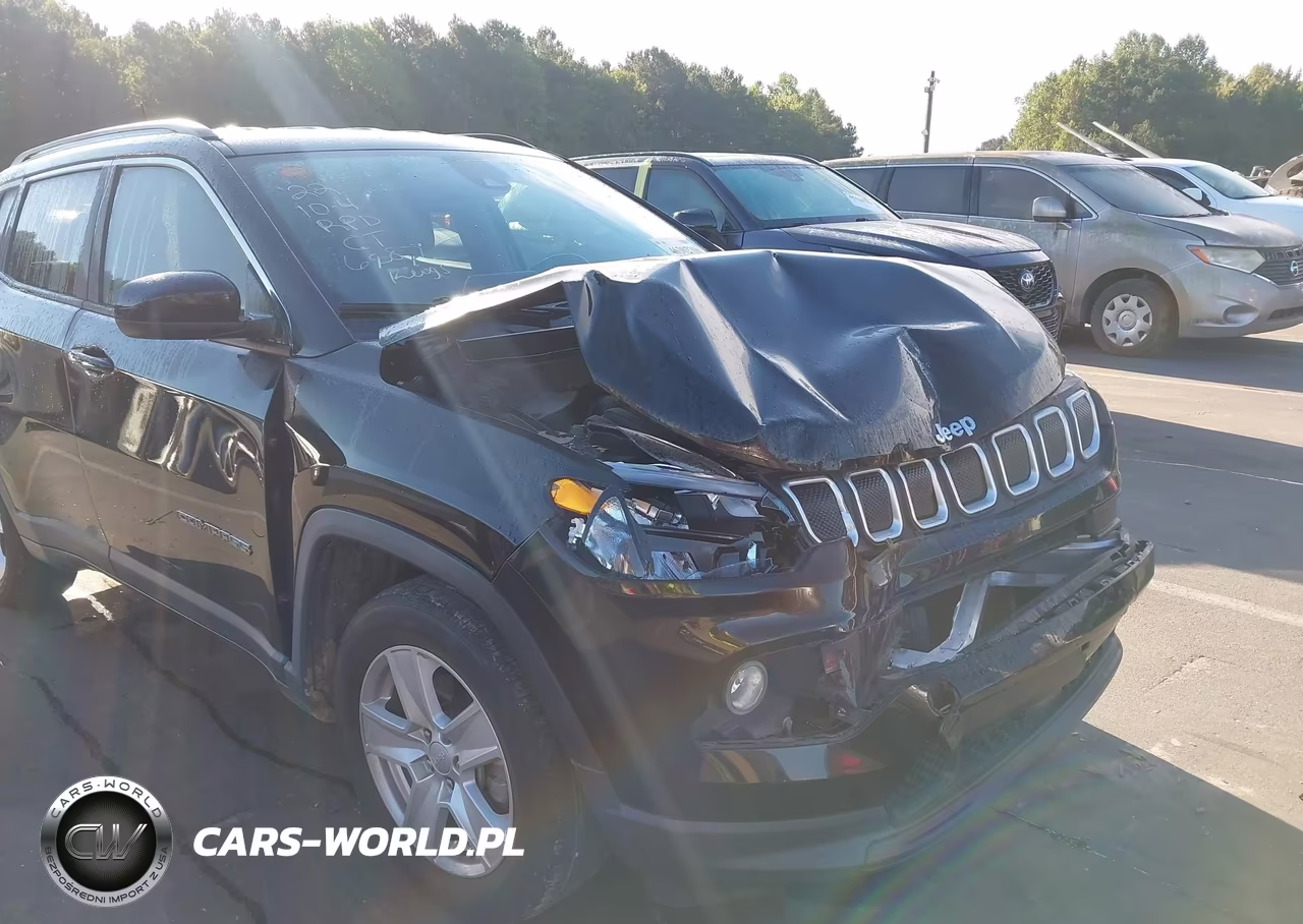 2022 Jeep Compass Latitude Fwd VIN:3C4NJCBB9NT106587 - 17