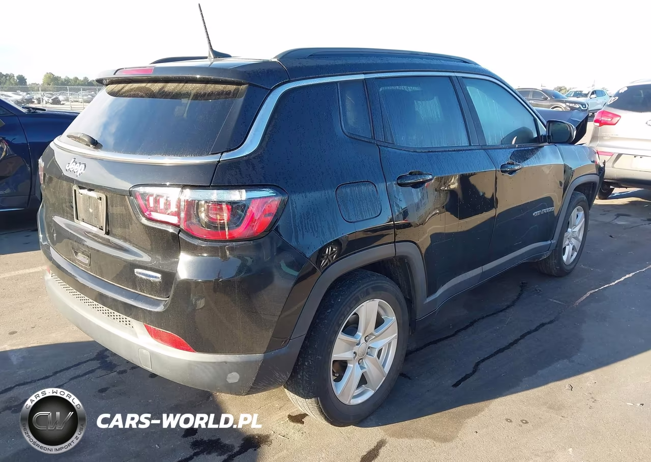 2022 Jeep Compass Latitude Fwd VIN:3C4NJCBB9NT106587 - 4