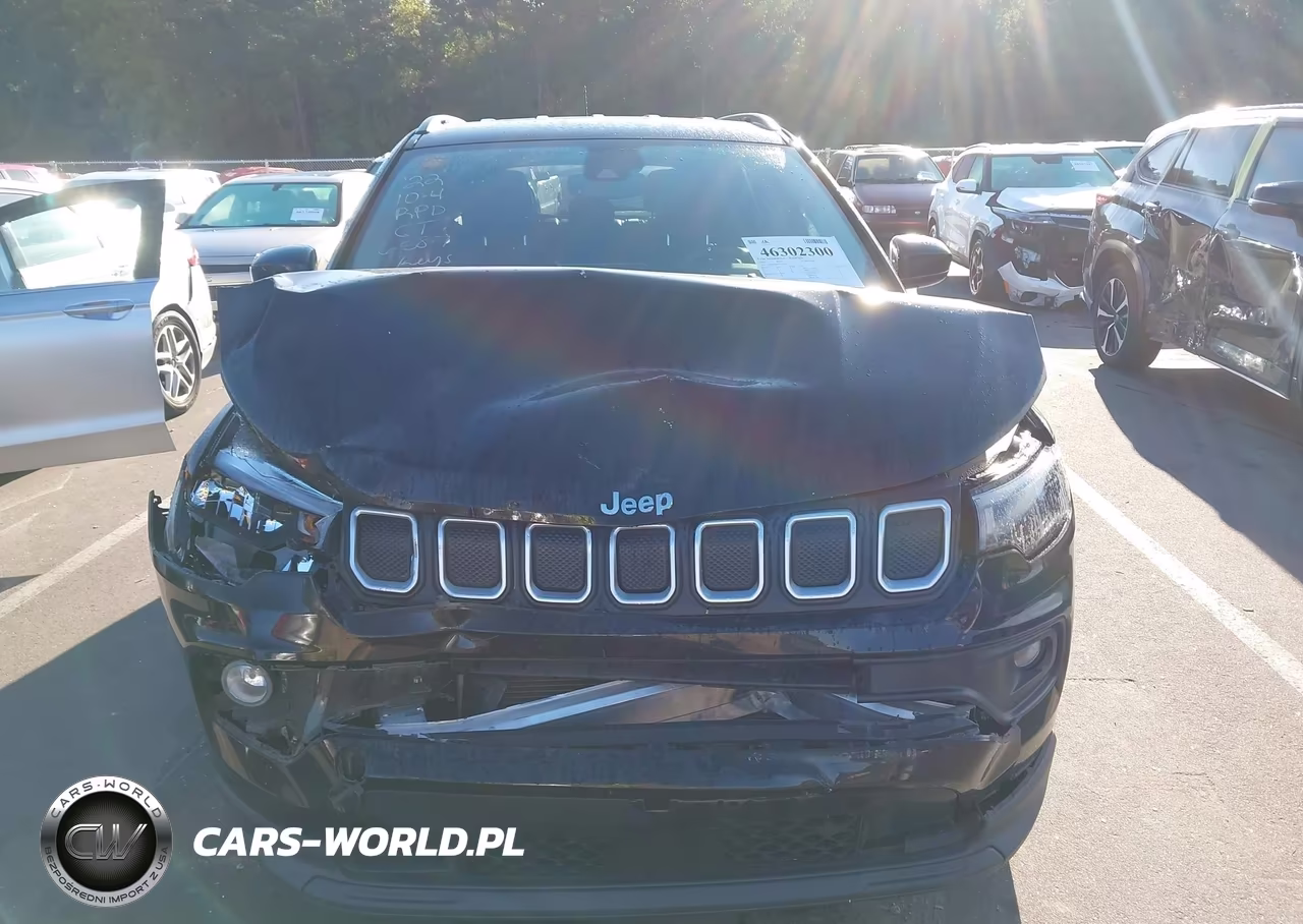 2022 Jeep Compass Latitude Fwd VIN:3C4NJCBB9NT106587 - 6