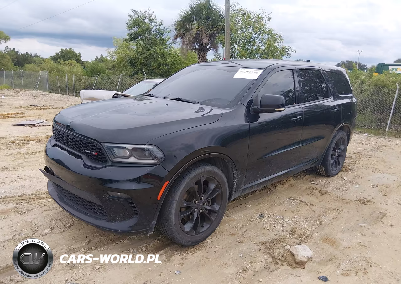 2021 Dodge Durango Gt Plus Rwd VIN:1C4RDHDGXMC633997 - 2