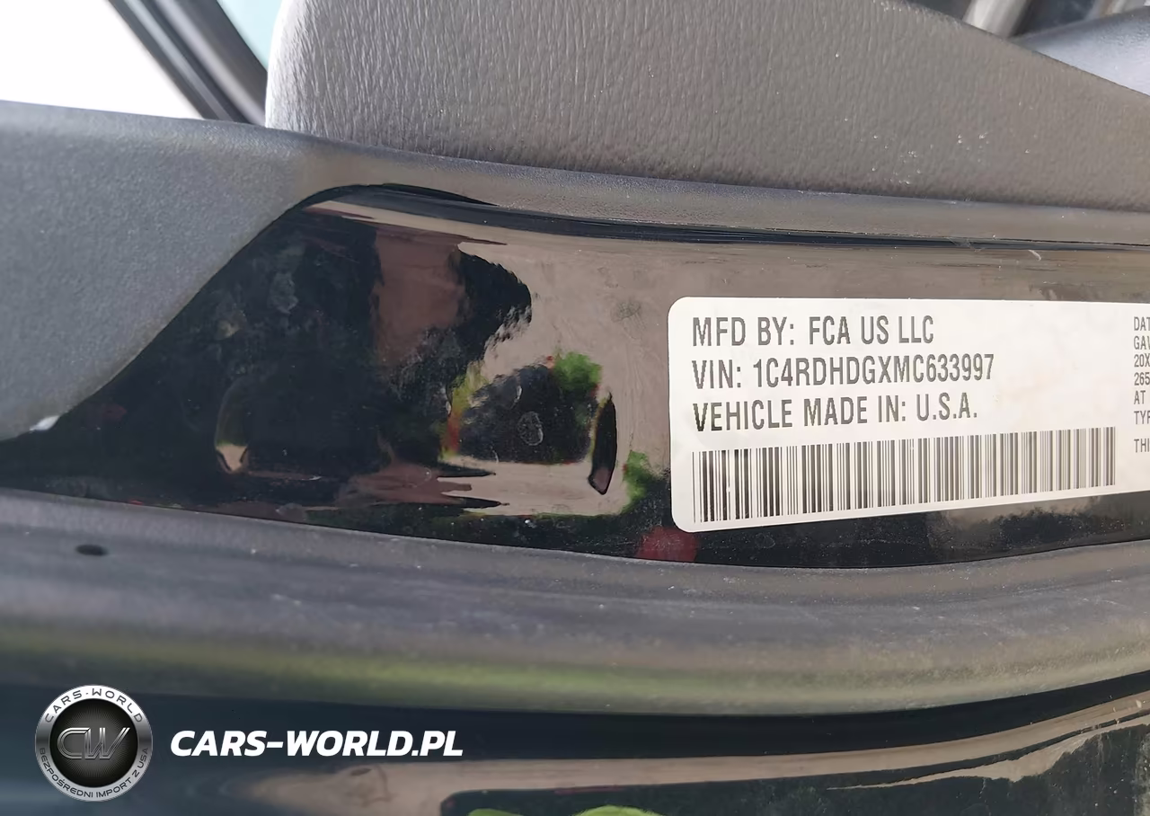 2021 Dodge Durango Gt Plus Rwd VIN:1C4RDHDGXMC633997 - 9