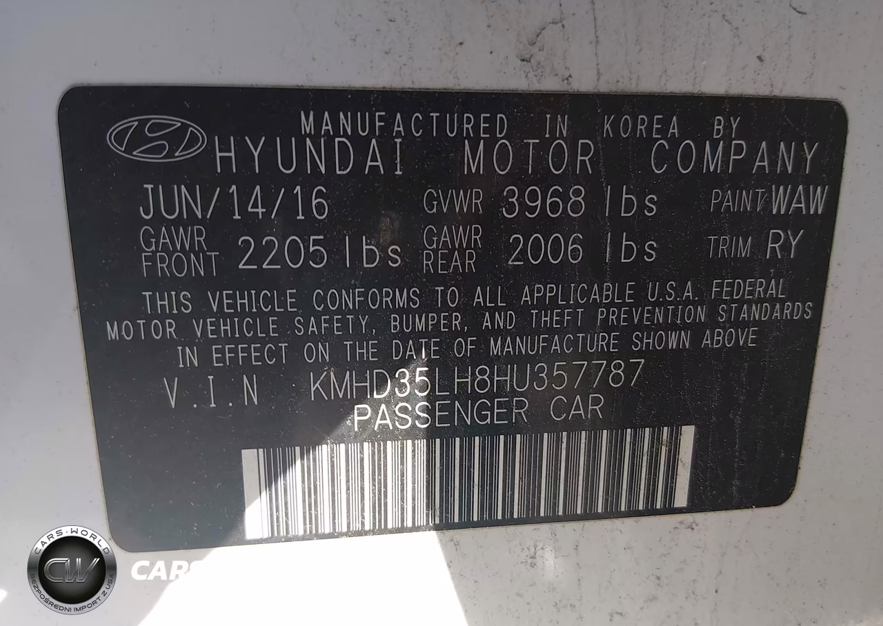 2017 Hyundai Elantra Gt VIN:KMHD35LH8HU357787 - 9